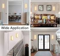 ZEROUNO Alabaster Wall Sconces, 14.2 inch Natural Marble ...