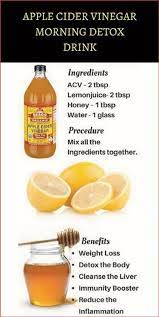 Apple Cider Vinegar And Lemon Juice Detox Image Project Detox Diet Drinks Lemon Juice Detox Detox Drinks