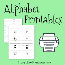 Popular alphabet printables for abc kids. 15 Awesome Printable Alphabets Plus Games For Teaching Letters