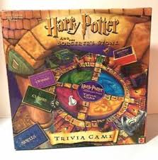 All aboard the hogwarts express! Harry Potter The Sorcerers Stone Trivia Board Game Mattel 2000 99 Complete Ebay
