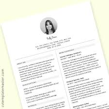 The cv template also includes a summary on the. Retail Cv Resume Template In Word Free Cvtemplatemaster Com