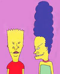 Beavis And Butthead Do The Simpsons Haa Haa Yeah Yeah L0l Beavis And Butthead Quotes The Simpsons American Dad