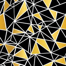 Bea textured geometric wallpaper in black and gold by bd wall. Black White And Gold Geometric Wallpaper Novocom Top