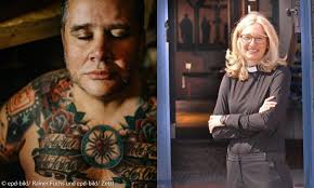 Wie Influencer-Pfarrerin Nina Lubomierski und Rocker-Diakon Rainer Fuchs  für ihre Kirche werben