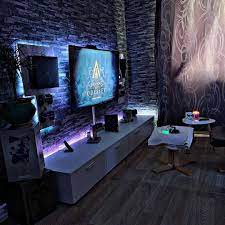 Living Room Space Gaming Room Man Cave Video Game Room Design Game Room Game Room Design