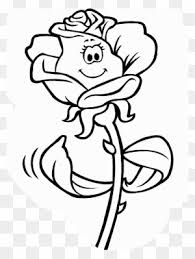 Gladiolus coloring page from gladiolus category. Flower Clip Art Coloring Pages Transparent Png Clipart Images Free Download Page 2 Clipartmax