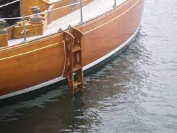 Swim Ladder Anybody Have A Great One Boat Safety Boat Boat Ladder