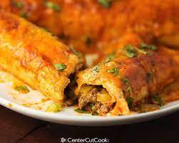 Spicy Cheese And Beef Enchiladas Recipe Beef Enchiladas Spicy Cheese Recipes