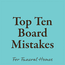 Picture collage board funeral memorial. Top Ten Board Mistakes For Funeral Homes Lemasters