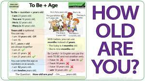 New Video How Old Are You To Be Age Talking About Your Age In English T English Language Learning Books English Language Learning English Vocabulary
