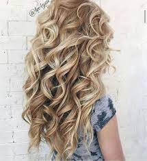 Make your long curly hair an icy platinum blonde. Pin On Natural Hairstyles