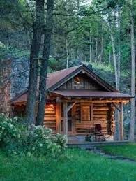 Log Cabin Dream Woods Small Log Cabin Cabins And Cottages Cabins In The Woods