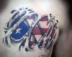 The abundance of designs that can be considered up to make your ink look unique and discrete is infinite. 50 Puerto Rican Flag Tattoo Ideas For Men Puerto Rico Designs