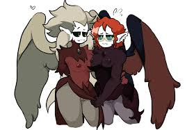 Rule 34 - Baecohn Big Breasts Eda Clawthorne Feathered Wings Feathers Harpy  Harpy Eda Harpy Lilith Lilith Clawthorne Nsfw Pussy Pussy Peek Sister  Sisters The Owl House The Owl House (finale) Wings