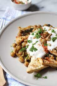 Fatteh Baked Chickpeas And Pita Recipe Middle Eastern Recipes Recipes Middle East Recipes