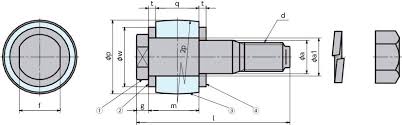Fcl 315 Flexible Flanged Shaft Coupling Nbk The Motion Control Components