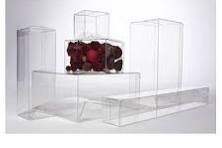 Clear PET or PVC Box - One-Piece