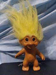 Vintage Russ Nude Troll Doll 3.5