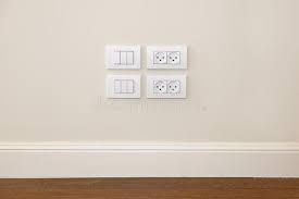 There should be power in the outlets all the time. Power Outlet And Light Switch On The Wall Stock Image Image Of Copy Isolated 22446453