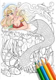 Coloring is making a comeback in a huge way. Best Mermaid Coloring Pages Coloring Books Cleverpedia