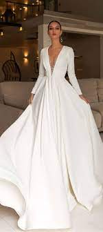 High Fashion Wedding Dress Inspiration High Fashion Wedding Dress Haute Couture Wedding Dress Simple Wedding Dress With Sleeves