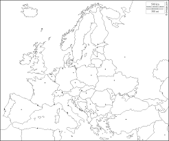 Ogni grande città europea cela angoli segreti. Europa Mappa Gratuita Mappa Muta Gratuita Cartina Muta Gratuita Frontiere Capitali Bianco L Insegnamento Della Geografia Mappa Europa