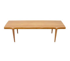 An umbrella can be added for shade; Solid Teak Wood Coffee Table By John Bone For Mikael Laursen Denmark 1960s 92422