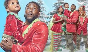 Kevin Hart gets trapped in a snow globe with his family in hilarious  holiday card