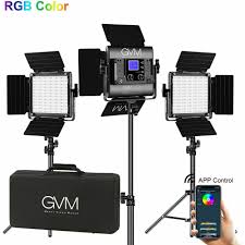 Travor 4pcs Lighting Kit Led Video Lights Continuous Studio Lamp Light Stand For Sale Online Ebay