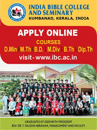What degrees are offered at a bible college? India Bible College Seminary Train Christ S People To Fulfill His Great Command And Commission
