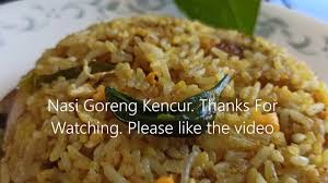 Cooking Show Nasi Goreng Kencur Galanga Fried Rice Indonesian Recipe Youtube