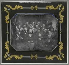 Log cabins and hard cider. Log Cabin And Hard Cider Club Portland Ca 1853 Maine Memory Network