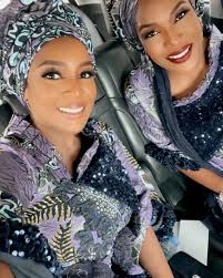 Bride's cousin Halima and Hadiza Ali Modu Sheriff. #theweddingstreetng  #sy22 #theweddingstreet #theweddingstreetng #sy22 #fands22  #ibtysamheartskhalid #fands22 #faahi22 #foreveryas #theweddingstreet
