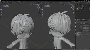 Blender 髪 アドオン