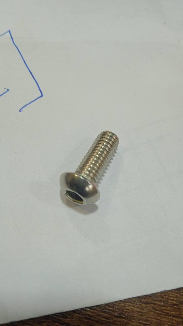 Ss button head machine screw product image