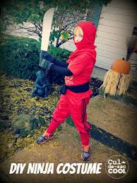 Easy kids ninja costume with no sewing required at all. Diy Ninja Costume