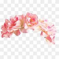 Flower Crown Clipart Headband Pink Flower Crown Png Transparent Png Crown Png Blue Flower Crown Pink Flower Crown