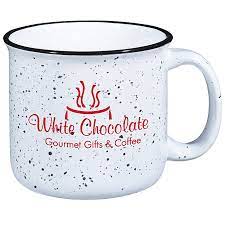 Mug is microwave and dishwasher safe. 4imprint Com Campfire Ceramic Mug White 15 Oz 311 W