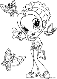 Keep a cat and pumpkin company on a magical night. Lisa Frank With Butterflies Coloring Pages Printable Lisa Frank Coloring Pages Coloring Pages For Kids And Adults