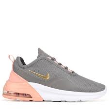 Nike Women S Air Max Motion 2 Sneakers Grey Pink Gold White Nike Air Shoes All Nike Shoes Cute Sneakers