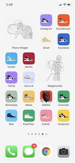 Air Jordan Sneaker Ios 14 App Icons Idea Homescreen App Icon Ios