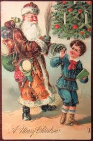 Long Robe Santa Claus With Child Switches Antique Emb Christmas Postcard A356 Christmas Vintage Christmas Cards Christmas Postcard Christmas Card Inspiration