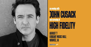 🔓 ON SALE NOW 🔓 ⭐ An Evening With John Cusack, featuring a special  screening of High Fidelity 📽️ Plus, host of Varsity Cinema Podcast, Keith  Rich, will be moderating the Q&A.