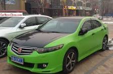 Honda Spirior is matte green and black in China