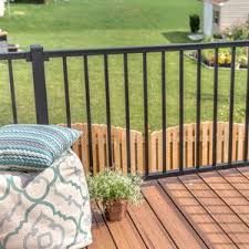 This kit facilitates opening the gate in winter. Deck Gates Aluminum Outdoor Gates Trex