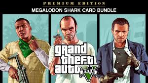 Tiger shark cash card$4.99 (from steam) = gta$ 200,000. Grand Theft Auto V Premium Online Edition Megalodon Shark Card Bundle Pc Rockstar Social Club Game Fanatical