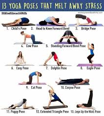 Are You Feeling Stressed Try These 13 Stress Reduction Yoga Poses Types Of Yoga How To Relieve Stress Easy Yoga