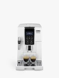 In this video we take a closer look at the delonghi magnifica xs espresso machine model ecam22110sb. De Longhi Ecam350 35 W Dinamica Bean To Cup Coffee Machine White At John Lewis Partners