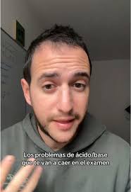 ÁCIDO un placer grabar este vídeo con los ejercicios de los libros  #unaquímicaparatodos (link en bio) así que te pido que no seas pH>7 y lo  veas hasta el final para sacar un 10 en #2Bachillerato y ...