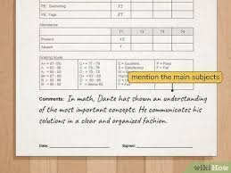 I didn't have one laying around so i printed out a fake one. How To Write Report Card Comments 11 Steps With Pictures